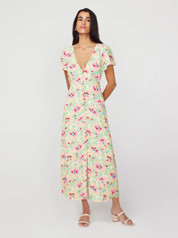 Sale Event Gertrude Primrose Print Tea Dress