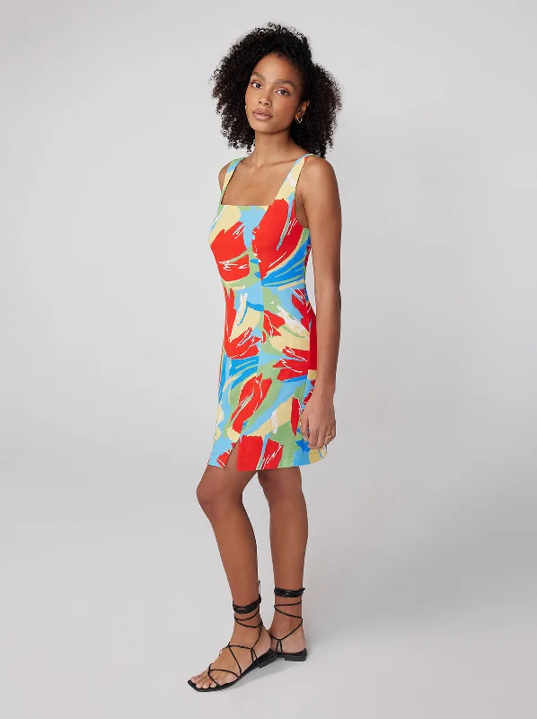 Great Deals Posey Abstract Print Mini Dress
