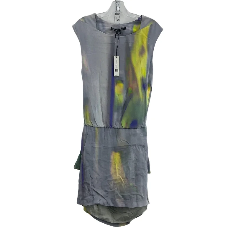 Special Offer Theyskens' Theory Womens Dinta Sleeveless Gray Silk Midi Sheath Dress Size 8 NWT Special Offer Theyskens' Theory Womens Dinta Sleeveless Gray Silk Midi Sheath Dress Size 8 NWT