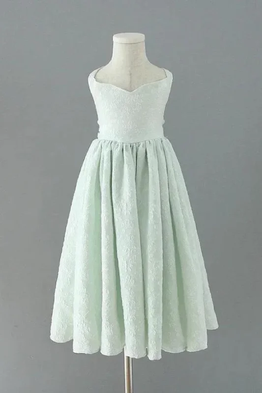 Deal Dash Summer Kids Girls Party Dress Sleeveless Solid Round Collar Open Back Pure Mesh Brief Formal Princess Dresses
