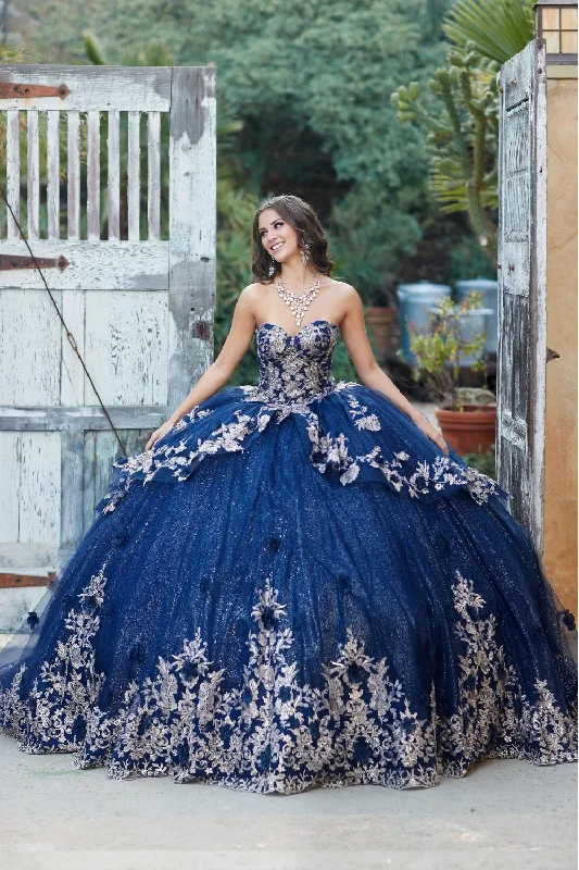 Closeout Embroidered Strapless Layered Ball Gown Quinceanera Dresses Princess Dress Closeout Embroidered Strapless Layered Ball Gown Quinceanera Dresses Princess Dress
