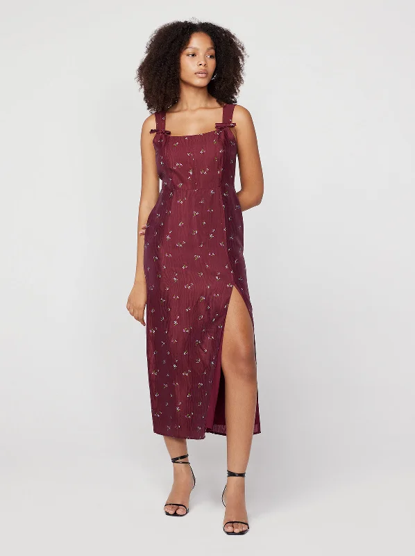 Price Break Rosalind Ditsy Floral Midi Dress