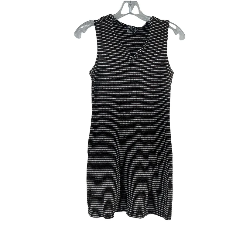Super Sale Be 2 Be Y2K Brown Ribbed Striped Dress Women’s M Polyester Blend Preowned Super Sale Be 2 Be Y2K Brown Ribbed Striped Dress Women’s M Polyester Blend Preowned