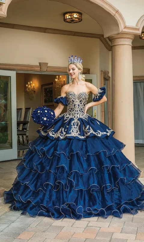 Extra Savings Ball Gown Quinceanera Dresses Princess Dress Layered Removable Strapless With Appliques Extra Savings Ball Gown Quinceanera Dresses Princess Dress Layered Removable Strapless With Appliques