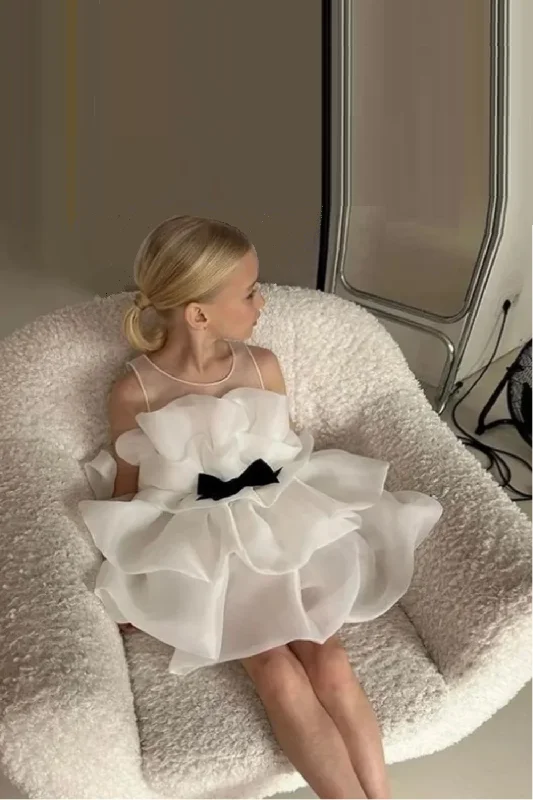 Epic Deals Baby Girl Princess Ruffled Dress Wedding Party Pageant Birthday Clothes