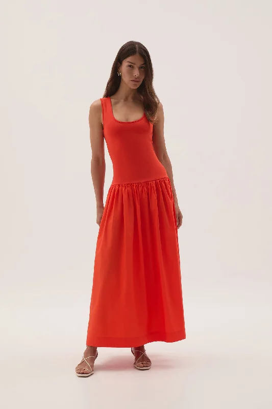 Midnight Madness Myra Reversible Midi Dress