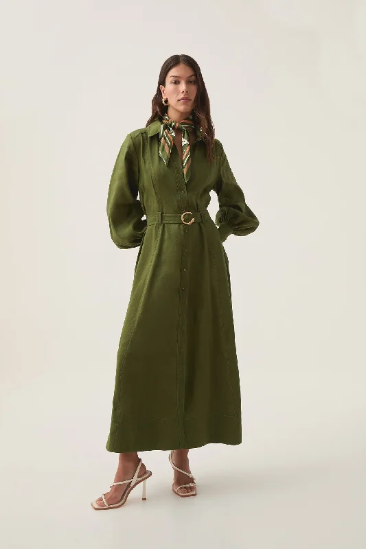 Seasonal Clearance Enchanter Scarf Midi Dress