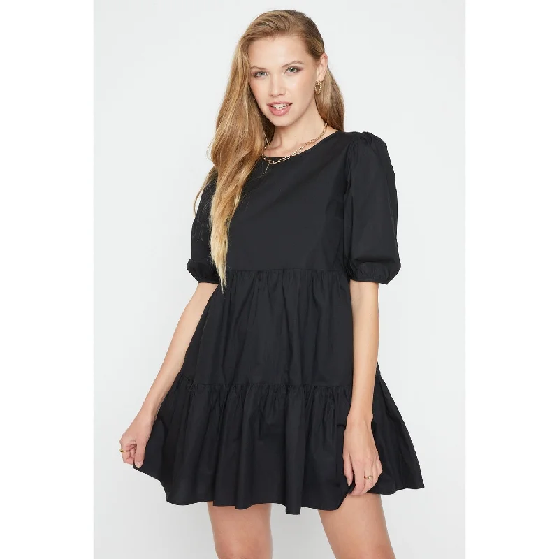 Lowest Prices Sans Souci Poplin Tiered Mini Dress