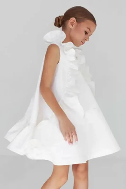 Markdowns Summer Spanish Princess Evening Gown Ruffles Sleeveless Design Birthday Baptism Party Girls Dress Markdowns Summer Spanish Princess Evening Gown Ruffles Sleeveless Design Birthday Baptism Party Girls Dress