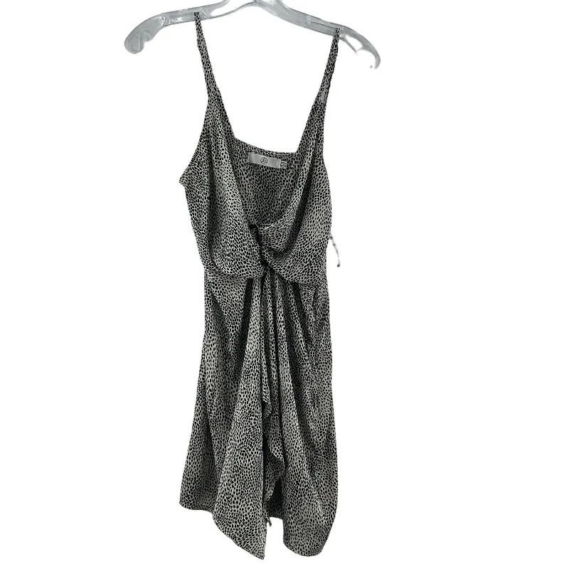 Reduced Prices Missguided Gray Women's Leopard Print A-Line Dress Size 6 Polyester Preowned Reduced Prices Missguided Gray Women's Leopard Print A-Line Dress Size 6 Polyester Preowned