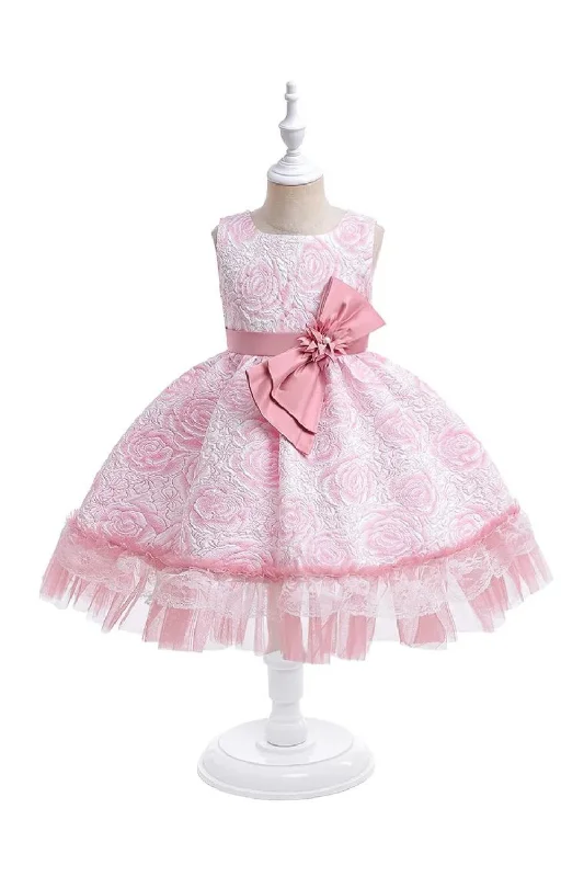 Daily Specials Bridemaids Girl Dresses Costume Summer Pageant Wedding Princess Kids Dress for Girls Flower Birthday Evening Gown