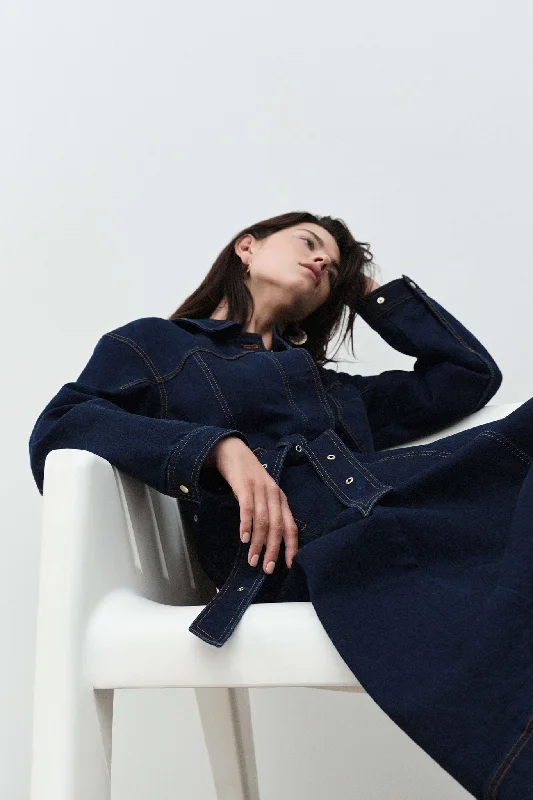 Price Drop Alert Resonance Denim Midi Dress