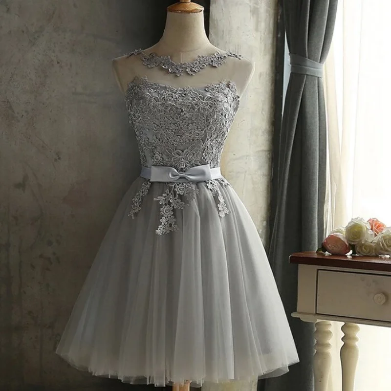 Act Now Women's Summer Sleeveless Lace Dress With Ruffles
