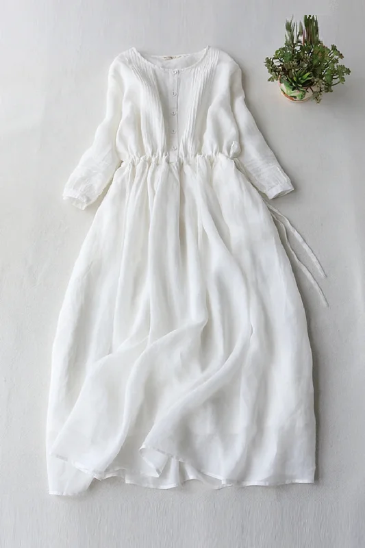 Hot Deal Women Dresses Short Sleeve Pleats Maxi Party Dresses Drawstring Ladies Dress Hot Deal Women Dresses Short Sleeve Pleats Maxi Party Dresses Drawstring Ladies Dress
