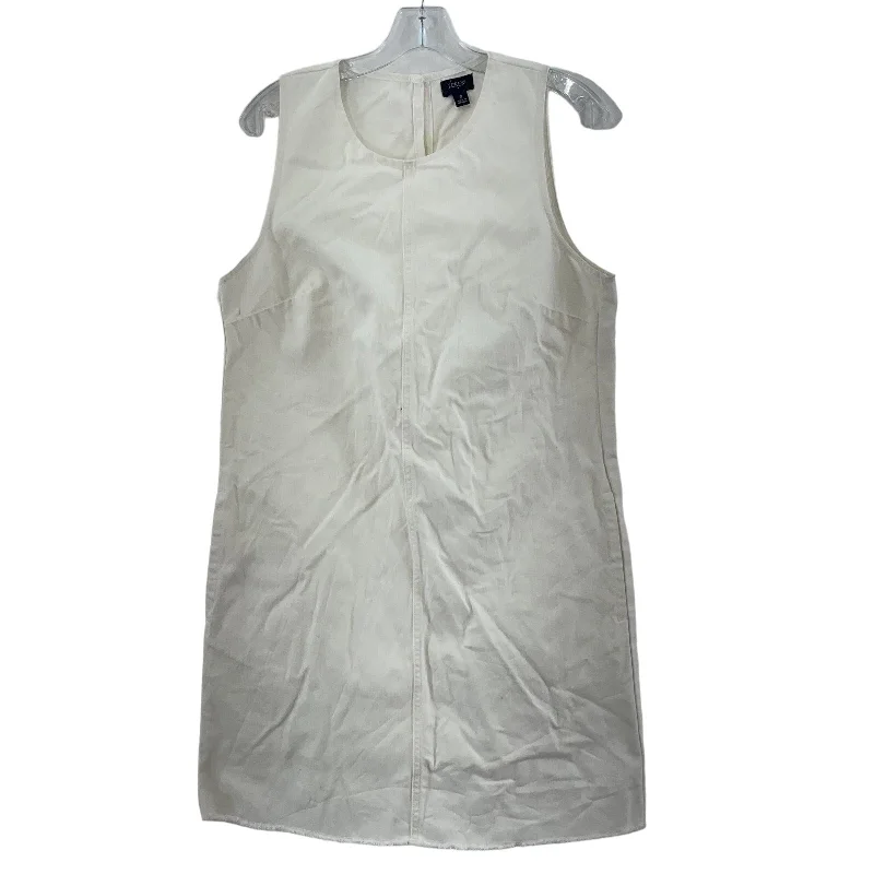 Deal of the Week Women's J.Crew White Denim Shift Dress Size 8 Preowned