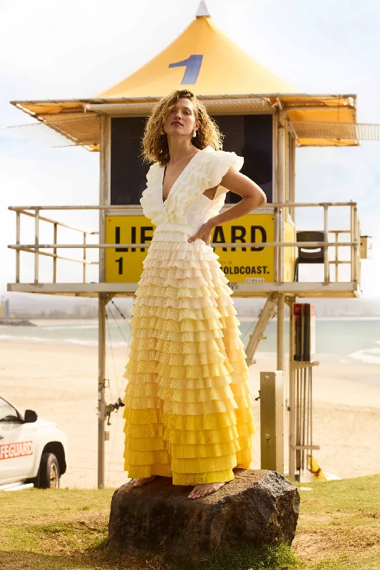Huge Discounts Reflection Ombre Gown