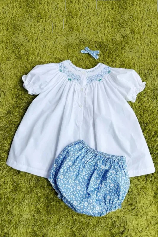 Instant Discount Summer Children's Handmade Embroidery Princess Baptism Party Girls Casual Dress