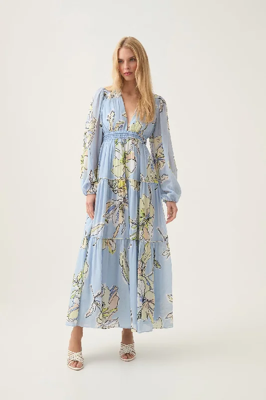 Price Reduction Romantica Voile Maxi Dress