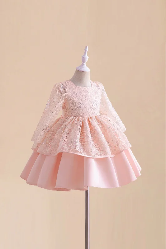 Hurry In Bridesmaid Girls Party Dress Elegant Lace Flower Princess Birthday Wedding Prom Dresses for Girl Evening Gown Hurry In Bridesmaid Girls Party Dress Elegant Lace Flower Princess Birthday Wedding Prom Dresses for Girl Evening Gown