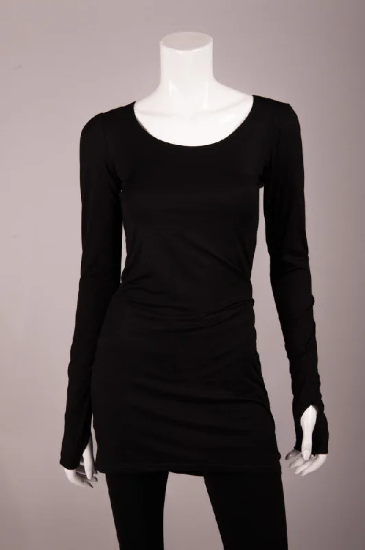 Deal Mania Bianca Rachele Long Sleeve Knit Fitted Mini Dress