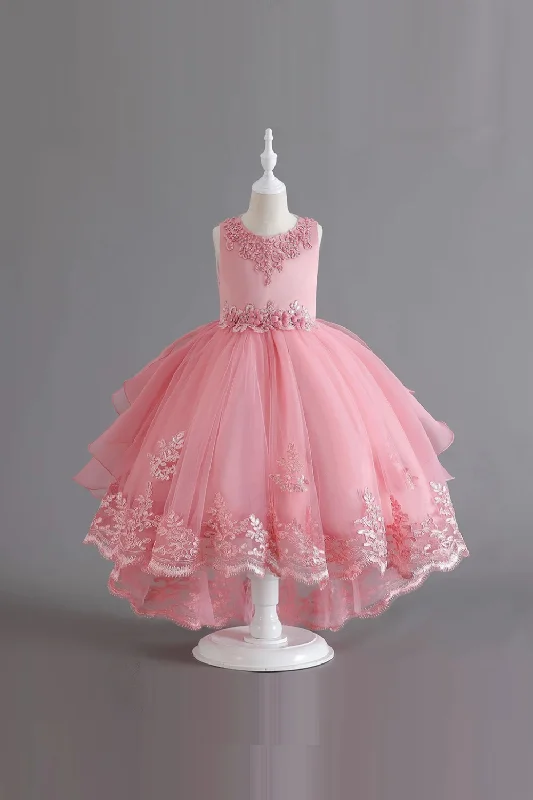 Limited Edition Formal Flower Bridesmaid Princess Dress For Girls Dresses