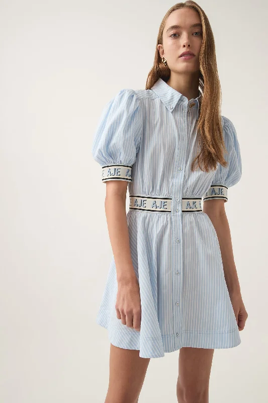 Take Advantage Harling Logo Mini Dress