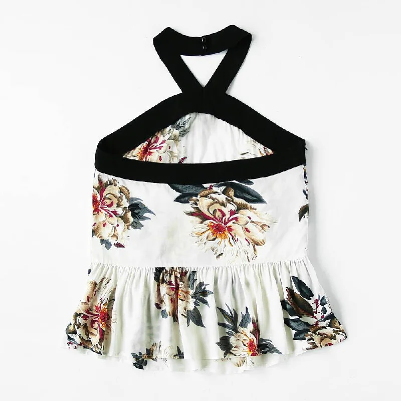Don't Wait New Summer Women Top Floral Printed Casual Dress