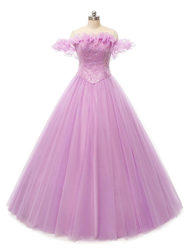 Price Rollback Prom Dresses Puffy Dress Quinceanera Floor Length Sleeveless Off Shoulder Tulle with Pearls Sequin Price Rollback Prom Dresses Puffy Dress Quinceanera Floor Length Sleeveless Off Shoulder Tulle with Pearls Sequin