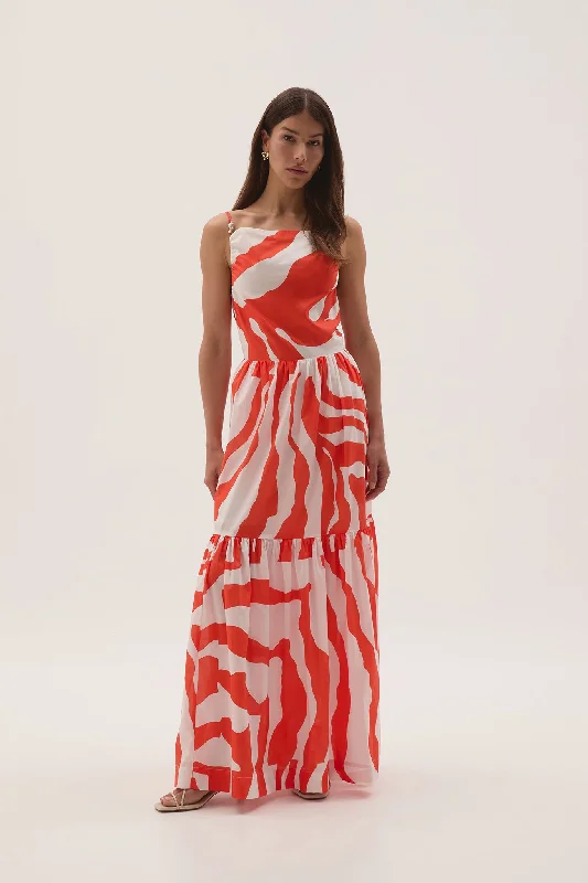 Final Clearance Marley Tiered Maxi Dress