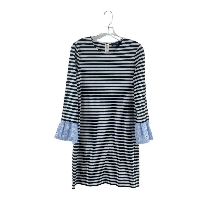 Instant Discount Tommy Hilfiger Navy White Striped Knee-Length Shirt Dress Women’s Small NWT Instant Discount Tommy Hilfiger Navy White Striped Knee-Length Shirt Dress Women’s Small NWT
