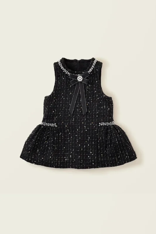 Price Rollback Autumn Girls Coarse Tweed Sleeveless Vest Dress Winter Baby Black Elegant Dress Kids Dresses for Girls Price Rollback Autumn Girls Coarse Tweed Sleeveless Vest Dress Winter Baby Black Elegant Dress Kids Dresses for Girls