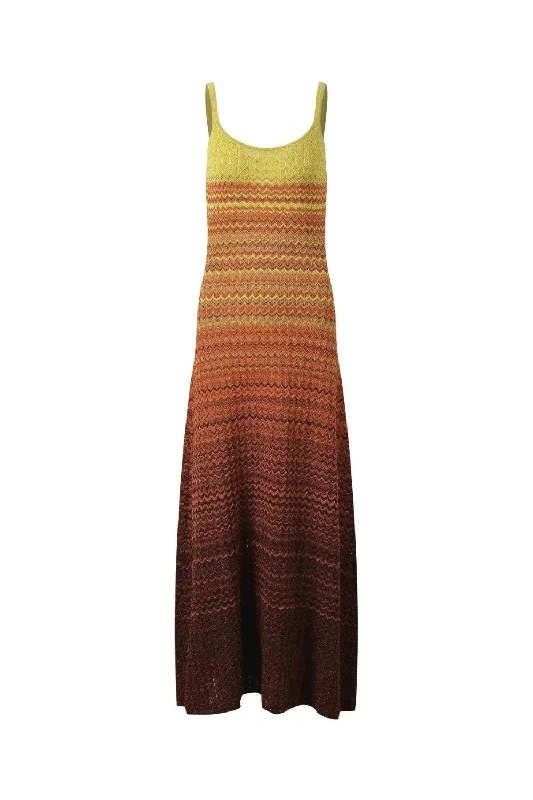 Special Discount Summer Gradient Women Knitted Sleeveless Casual Ladies Long Slip Dresses Special Discount Summer Gradient Women Knitted Sleeveless Casual Ladies Long Slip Dresses