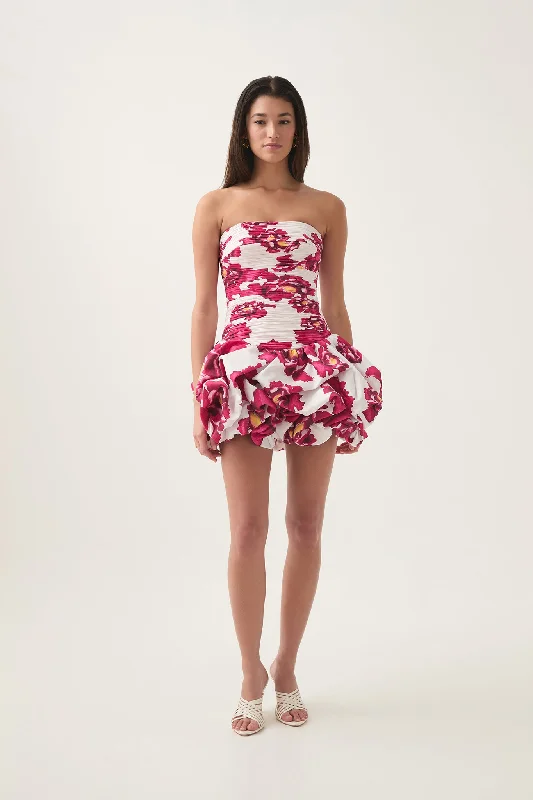 Online Only Violette Bubble Hem Mini Dress