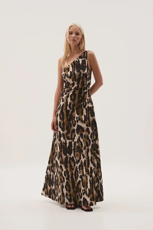 Clearance Items Daze One Shoulder Maxi Dress