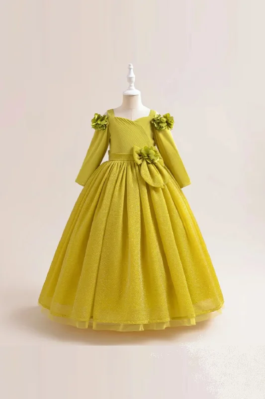 Super Sale Girls Flower Dresses Kids Wedding Bridesmaid Prom Gown Girl Long Evening Princess Dress Super Sale Girls Flower Dresses Kids Wedding Bridesmaid Prom Gown Girl Long Evening Princess Dress