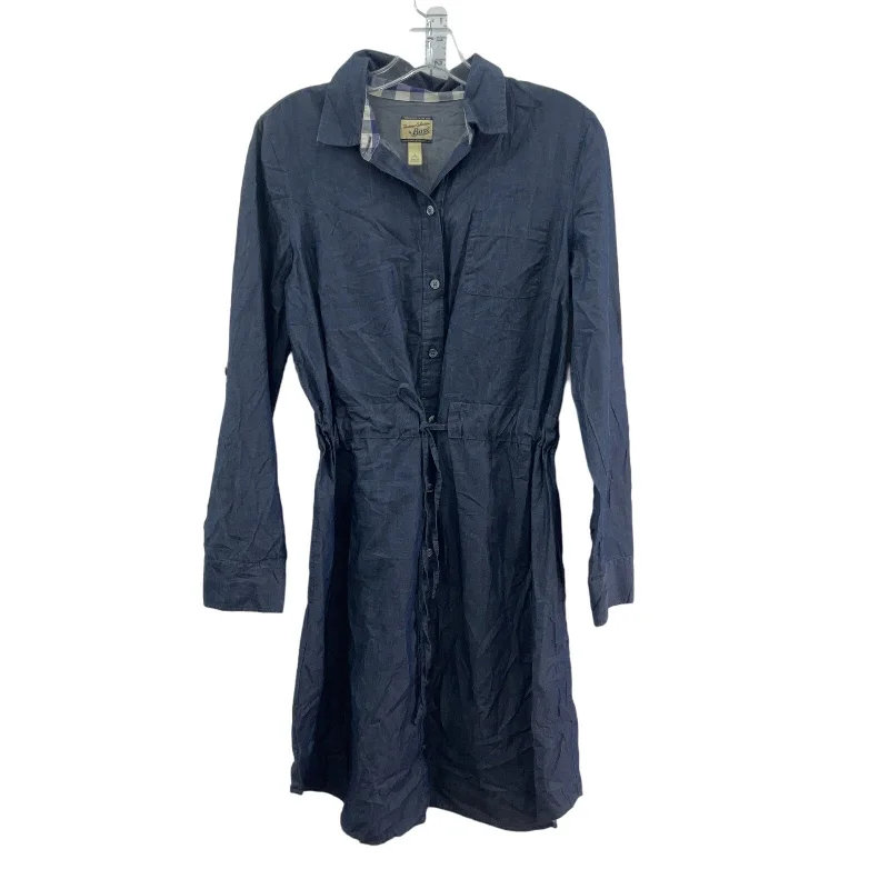 Special Price Bass Blue Cotton Shirt Dress Heritage Collection Midi Size 8 Preowned Womens Special Price Bass Blue Cotton Shirt Dress Heritage Collection Midi Size 8 Preowned Womens