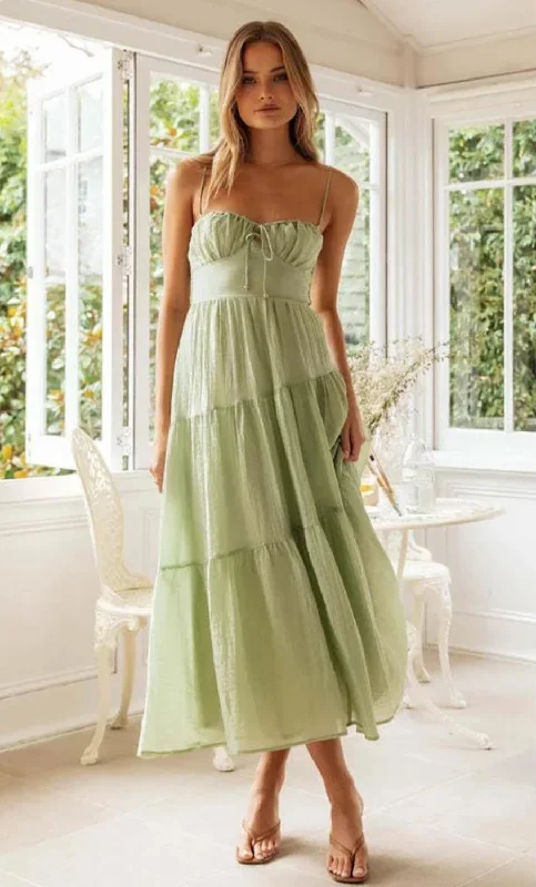 Special Discount Summer Maxi Dress Women Spaghetti Strap Long Holiday Sundress Spring