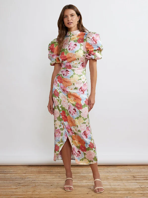 Limited Edition Annabelle Painted Floral Dress