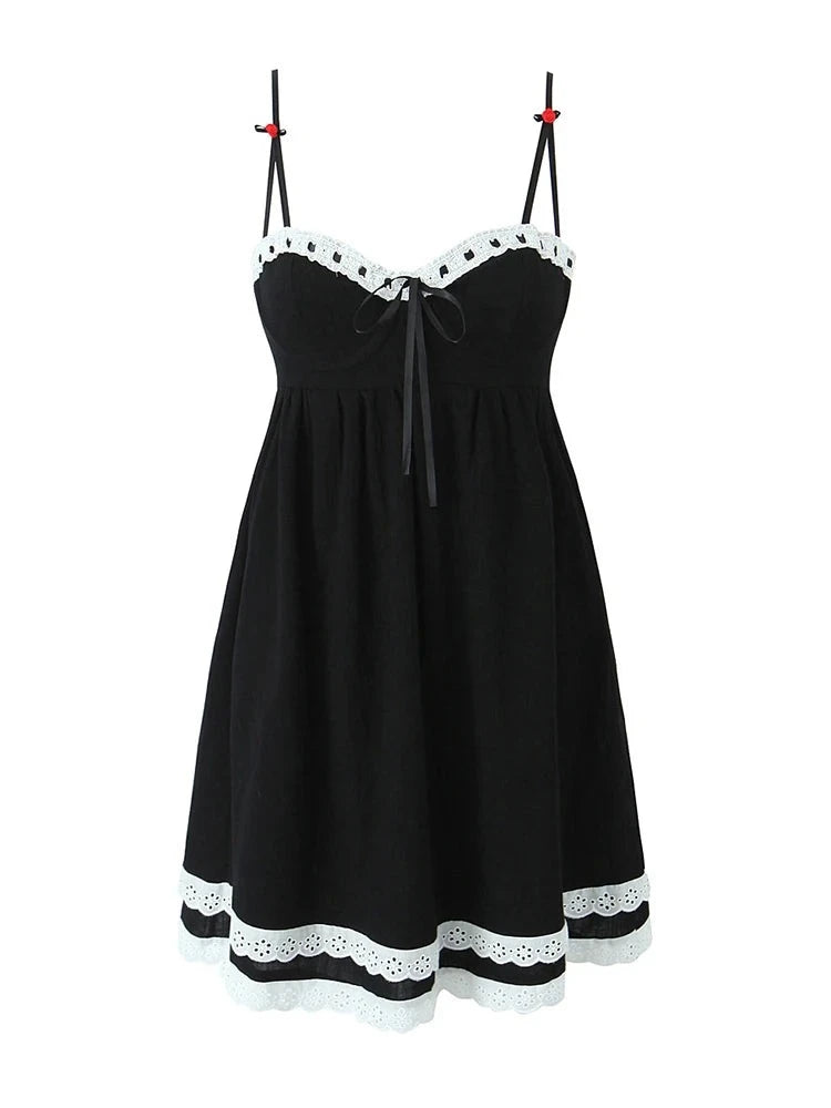 Price Cut Women Sleeveless Mini Dress Cute Lace Slim Backless Chic Straped Super Short Dresses Price Cut Women Sleeveless Mini Dress Cute Lace Slim Backless Chic Straped Super Short Dresses