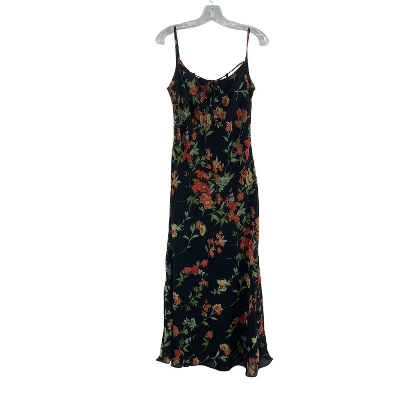 Special Savings CDC Apparel Y2K Black Floral Long A-Line Dress Women’s Size 8 Polyester Special Savings CDC Apparel Y2K Black Floral Long A-Line Dress Women’s Size 8 Polyester