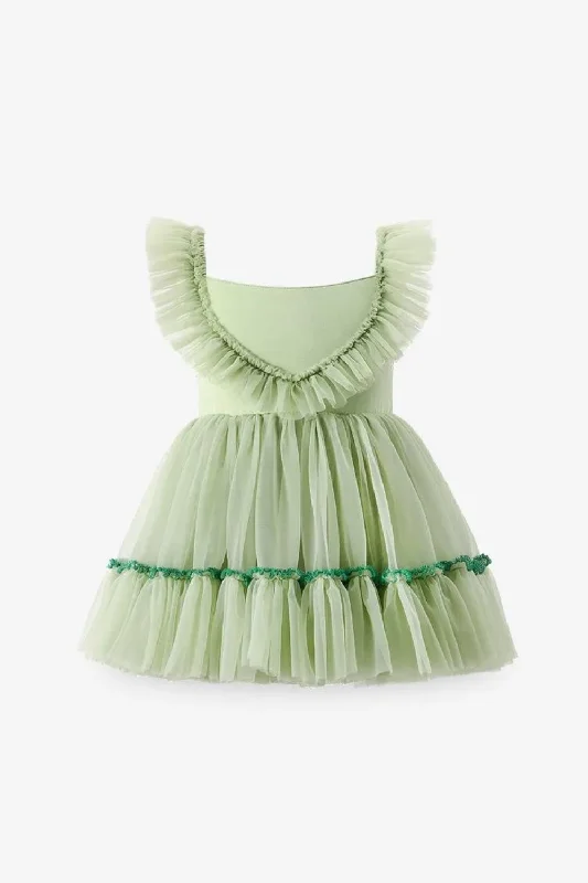Deep Discounts Summer Kid Girl Party Dress Sleeveless Solid Suspenders Perform Mesh Princess Dresses Deep Discounts Summer Kid Girl Party Dress Sleeveless Solid Suspenders Perform Mesh Princess Dresses