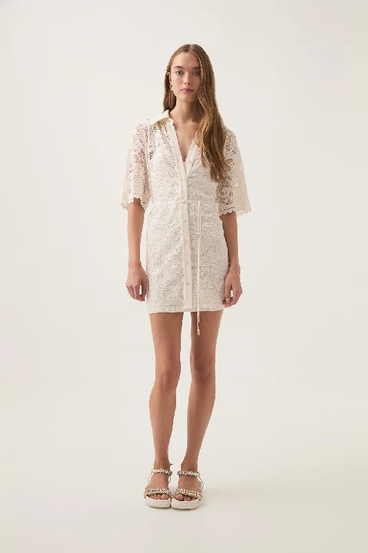 Huge Discounts Muses Lace Mini Dress