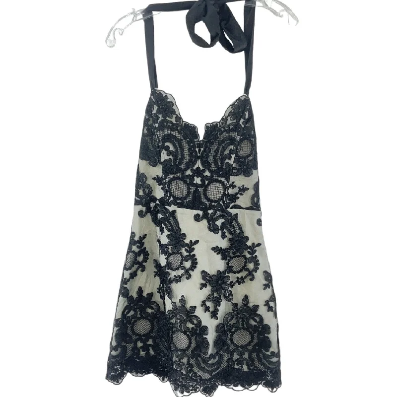 Buy More, Save More Unholy Black Gothic Lace Mini Dress M - New With Tags, Polyester Womens