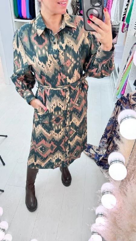 Huge Discounts Kay Aztec Print Maxi Dress