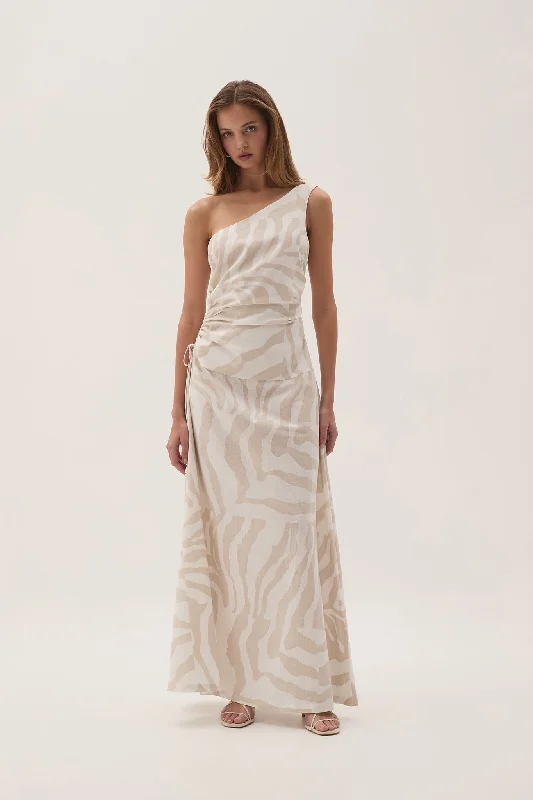 Weekend Flash Sale Daze One Shoulder Maxi Dress