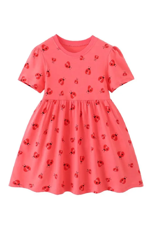 Reduced Prices Summer Princess Girls Dresses Short Sleeve Children's Clothing  Birthday Toddler Kids Frocks