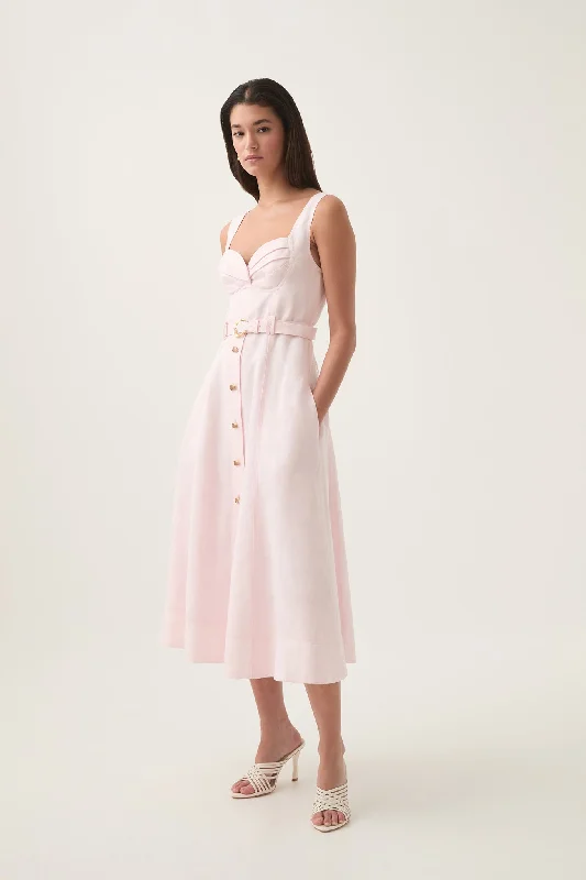 Deal Zone Primary Belted Midi Dress
