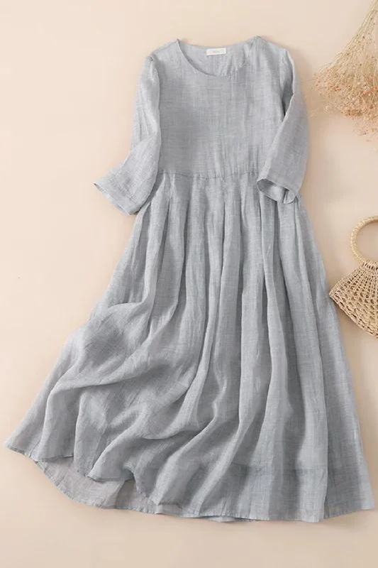 Overstock Summer Maxi Dress Women Soft Thin Swing Dress Solid Causal Pleated Dresses Overstock Summer Maxi Dress Women Soft Thin Swing Dress Solid Causal Pleated Dresses