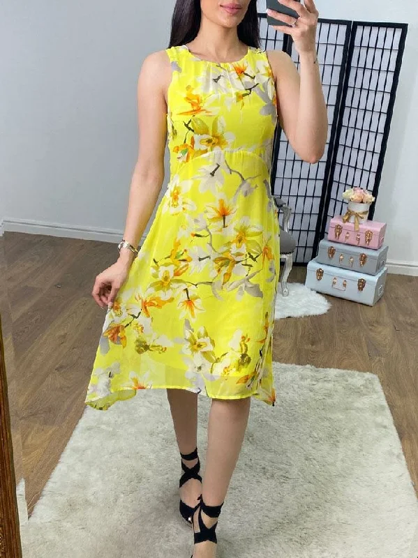 Final Sale Lyssa Floral Print Shift Dress