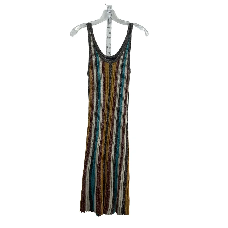 Discount Mania New York & Company Multicolor Jewel Tone Striped Women Knit Sweater Tank Dress M Discount Mania New York & Company Multicolor Jewel Tone Striped Women Knit Sweater Tank Dress M